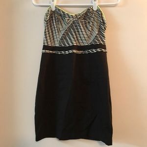 Silence + Noise Strapless Dress